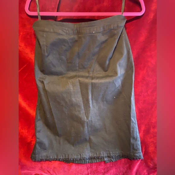 VINTAGE discontinued TRIPP nyc 90’s skirt 14 waist 34”- 38” goth punk black - Picture 3 of 5